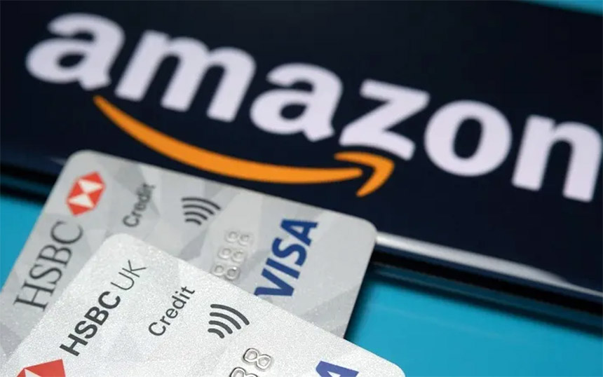 Amazon i Visa kreditne kartice