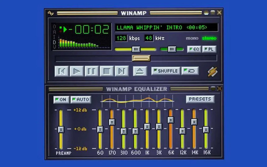 Winamp prodaje originalni interfejs kao NFT