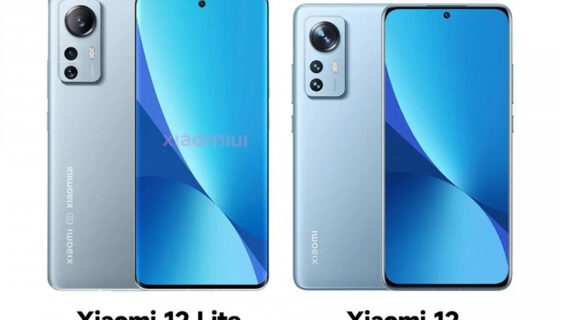 Xiaomi 12 Lite render