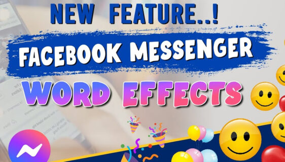 Kako koristiti Word Effects, novu Facebook Messenger opciju