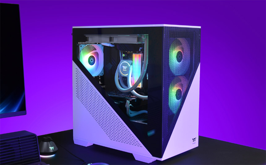 Thermaltake Divider 170 TG ARGB Micro, mini tower PC kućište sa dijagonalnim izrezom