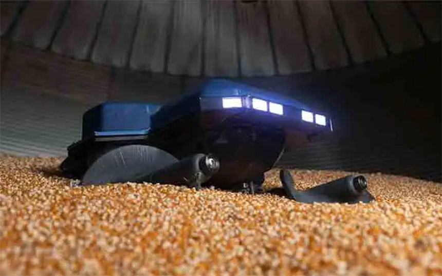 Grain Weevil: robot za moderne farmere - miješa zrna i štiti usjeve