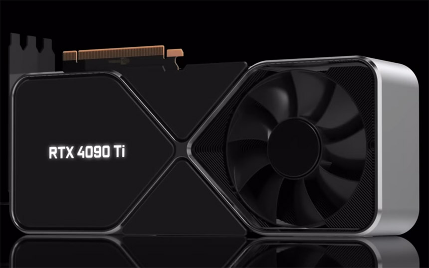 Nvidia RTX 4090 Ti Founders Edition render (Foto: YouTube / Screenshot / Moore's Law is Dead)