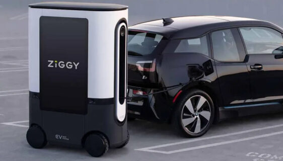 Mobilni robot ZiGGY za punjenje električnih vozila i rezervaciju parkinga