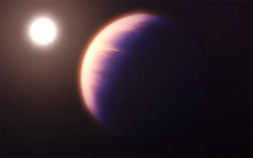 Svemirski teleskop James Webb otkrio ugljen-dioksid u atmosferi udaljene planete