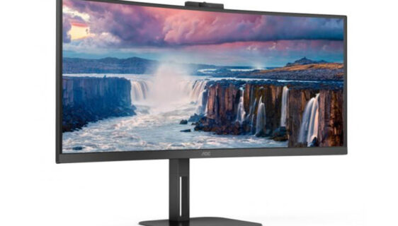 AOC CU34V5CW 34-inčni UWQHD zakrivljeni LCD monitor