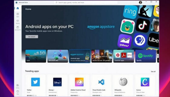 Android Aplikacije Windows 11