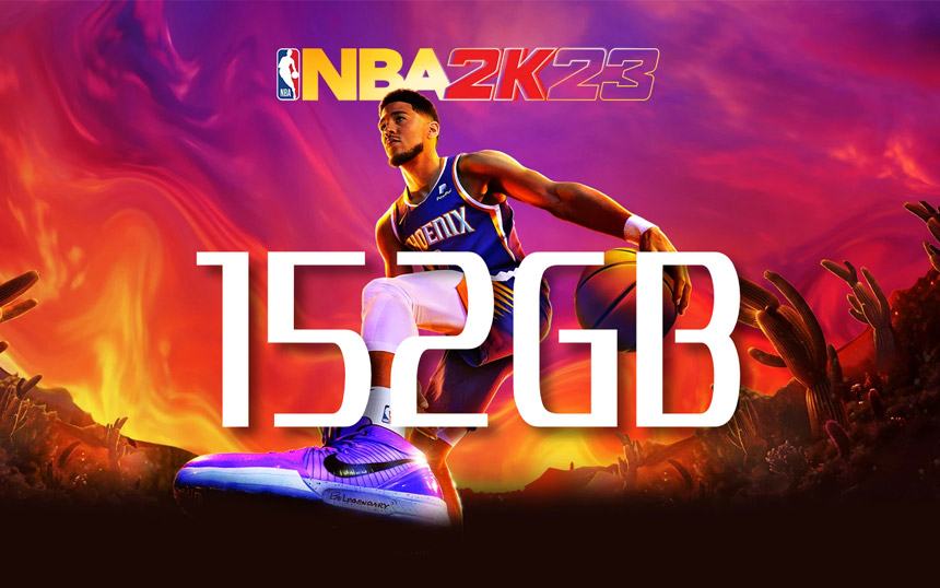 Igra NBA 2K23 će biti "teška" čak 152 GB