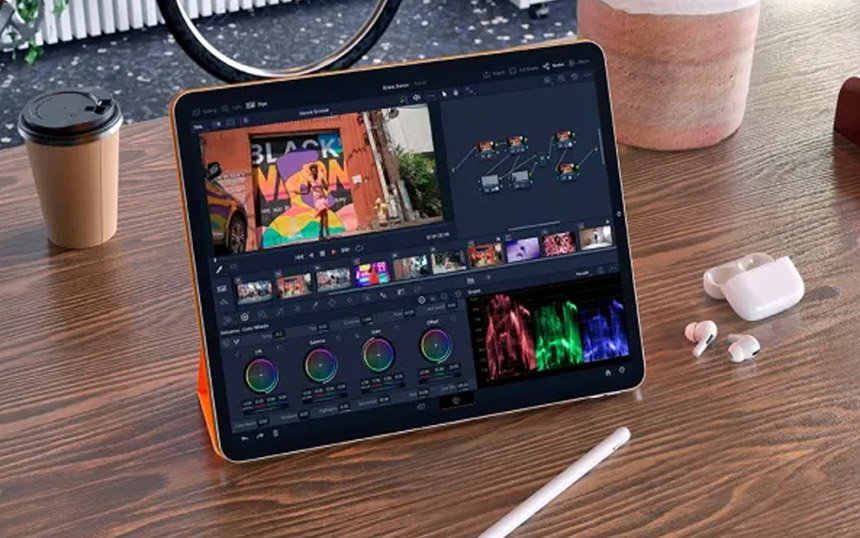 Blackmagic Design DaVinci Resolve na iPad-u