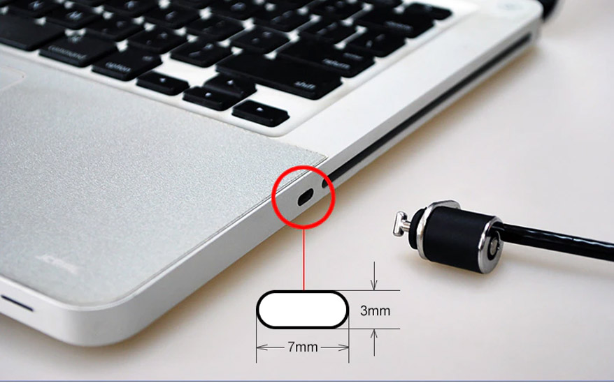 Kensington sigurnosni utor na laptopima