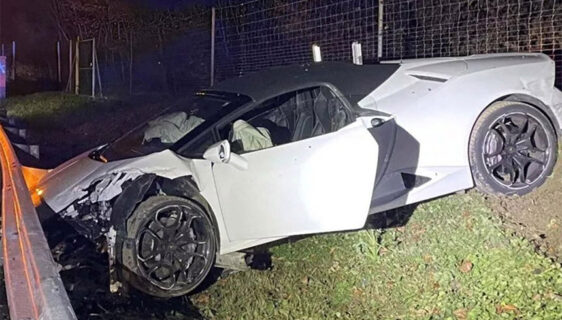 Slupani Lamborghini (Foto: kantonalna policija)