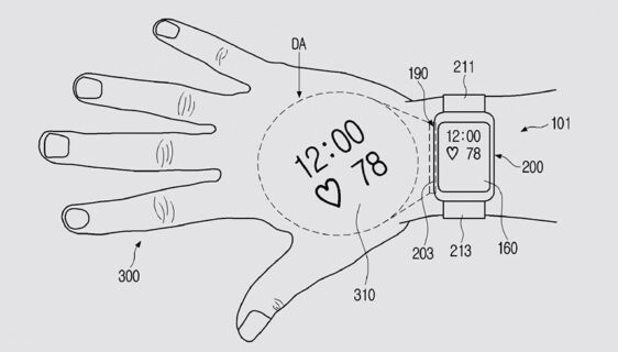 Samsung patentirao pametni sat sa ugrađenim projektorom