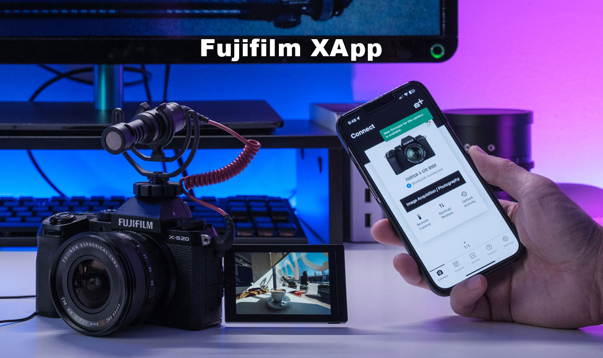 Fujifilm predstavio mobilnu aplikaciju "XApp" za svoje fotoaparate