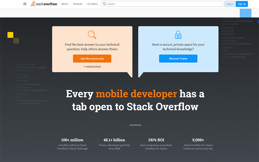 Stack Overflow (Foto: screenshot)