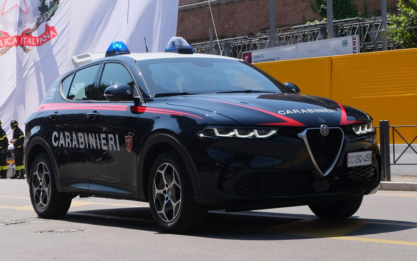 Alfa Romeo Tonale postao zvanično vozilo italijanskih karabinjera