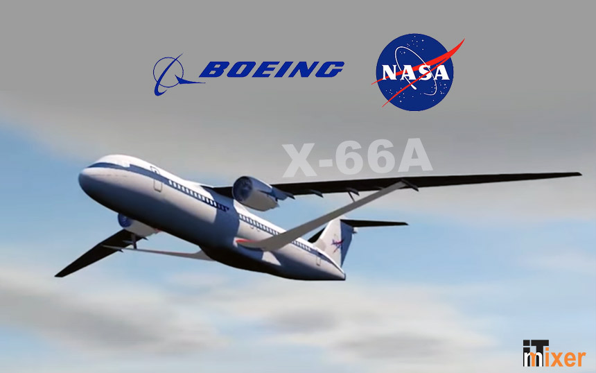 Predstavljen eksperimentalni avion X-66A sa ekstra dugi tankim krilim