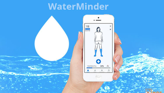 WaterMinder aplikacija prati količine vode koju pijete