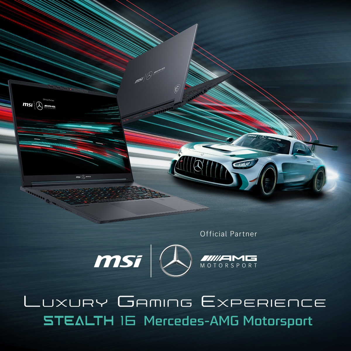 MSI Stealth 16 Mercedes AMG Motorsport laptop