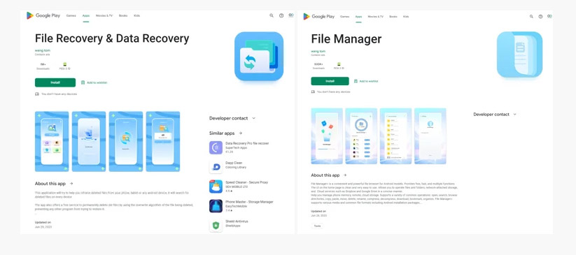 File Recovery & Data Recovery i File Manager