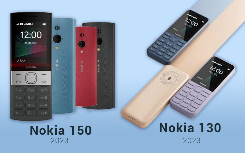 Nokia 150 i Nokia 130: Retro dizajn, dugotrajnost baterije i IP52 sertifikat