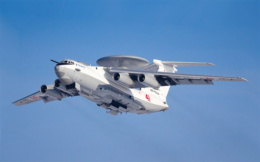 Modernizovan A-50U AWACS, avion za osmatranje i navođenje