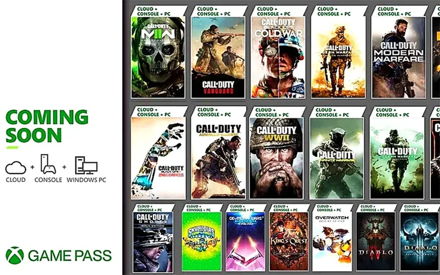 Activision igre dolaze na Game Pass od 2024. godine IT mixer