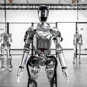 Figure humanoidni robot s prednje strane