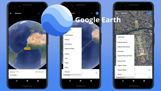 Funkcija "Projects" stigla u redizajniranu Google Earth verziju za Android