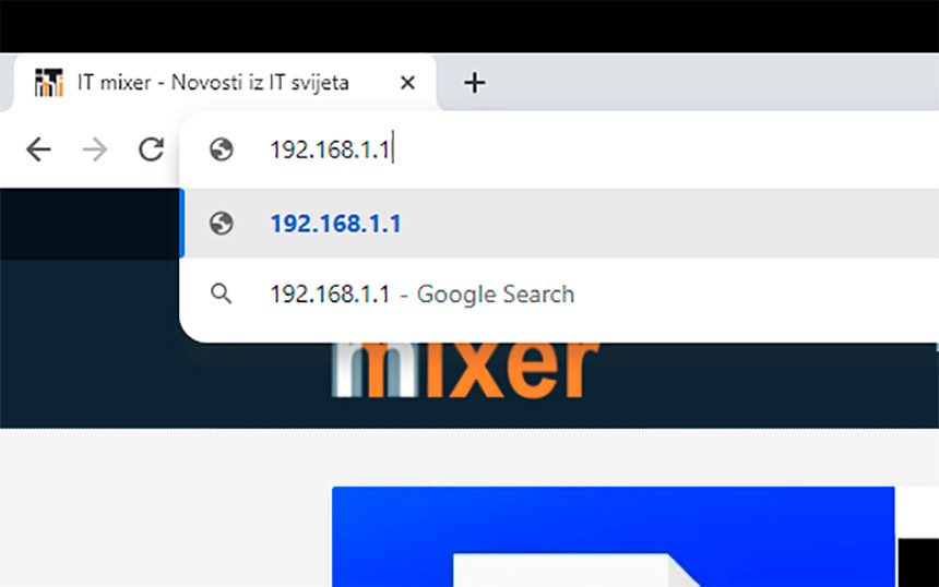 Chrome IP adresa (Foto: IT mixer / ilustracija)