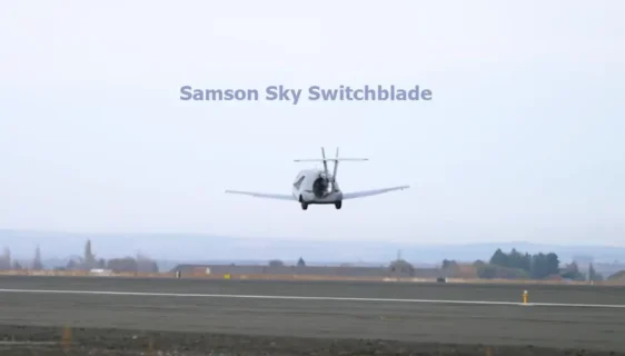 Leteći automobil Samson Sky Switchblade napravio svoj prvi let