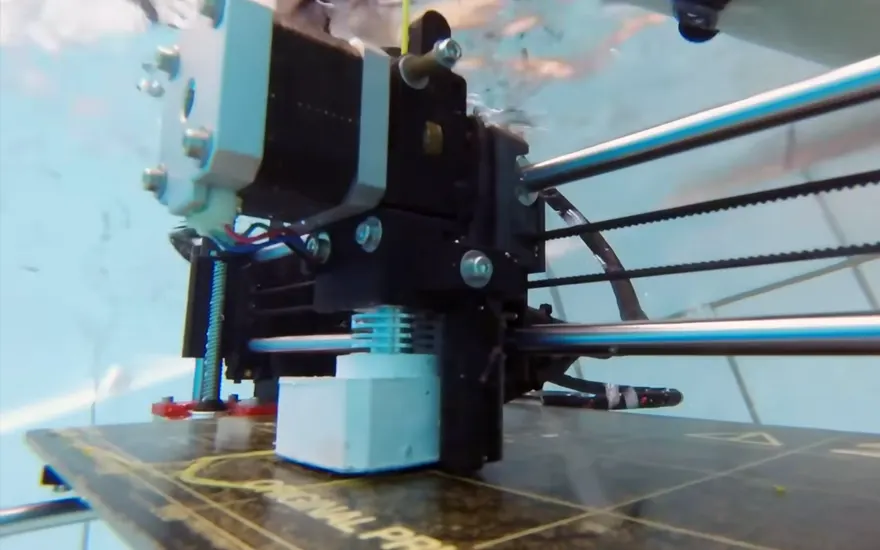 Napravili funkcionalan podvodni 3d štampač