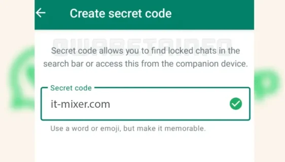 Whatsapp tajni kod (IT mixer)