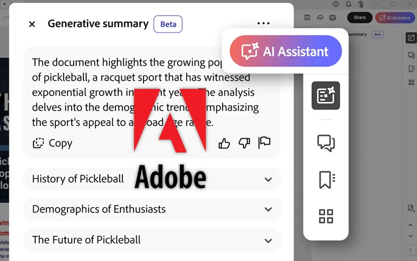 Adobe predstavio novi AI asistent u Reader-u i Acrobat-u