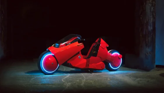 Akira motocikl, motor inspirisan Cyberpunk mangom