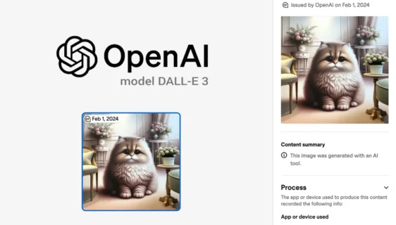 OpenAI uvodi vodeni žig slikama koje je generisala AI u DALL-E 3 modelu