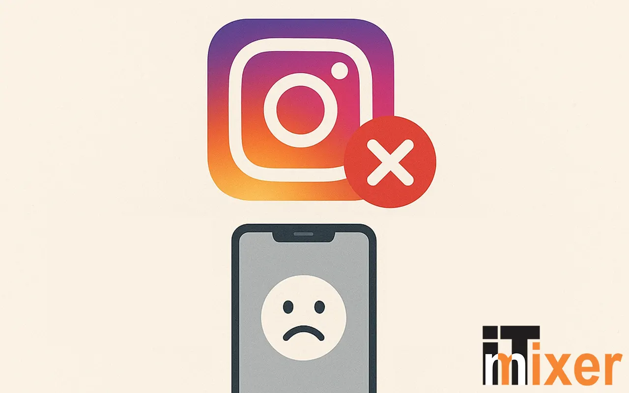 Instagram ne radi - ilustracija (Foto: IT mixer)