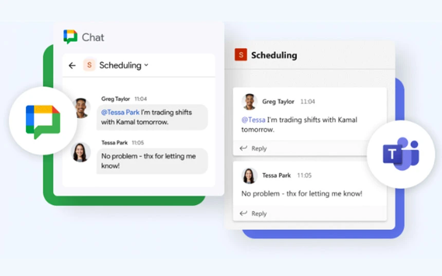 Google Chat Slack