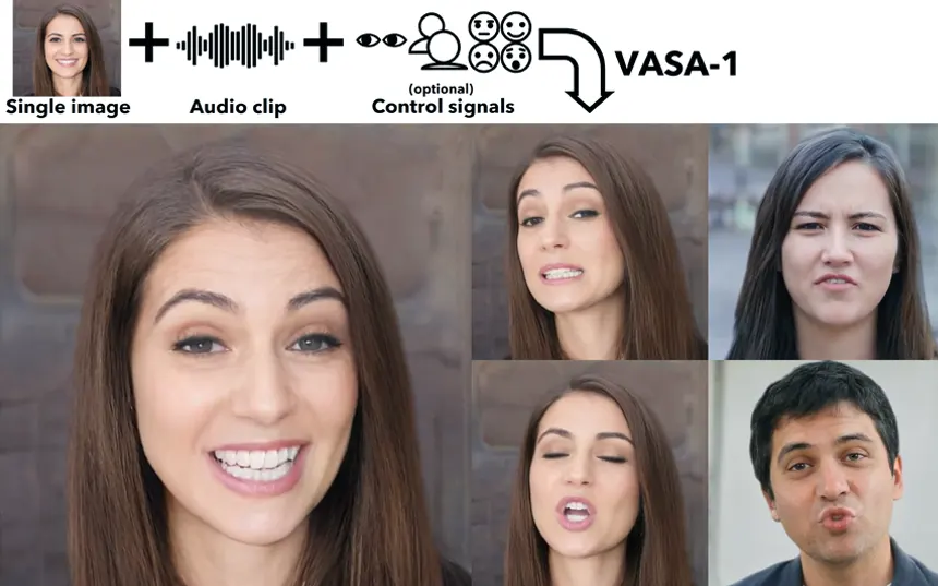 Microsoft VASA-1 AI model kreira video sa samo jednom fotografijom i audio datotekom