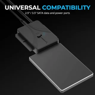 Sabrent USB-DS12 - USB-C na SATA/IDE disk adapter