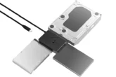 Sabrent USB-DS12 - USB-C na SATA/IDE disk adapter