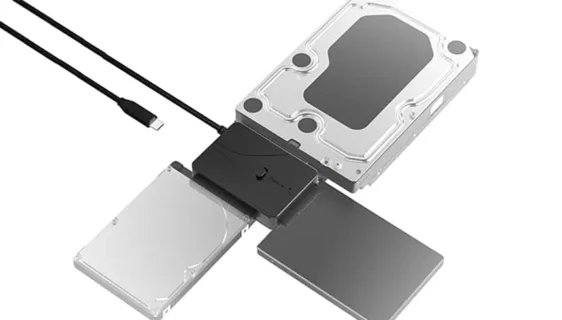 Sabrent USB-DS12 - USB-C na SATA/IDE disk adapter