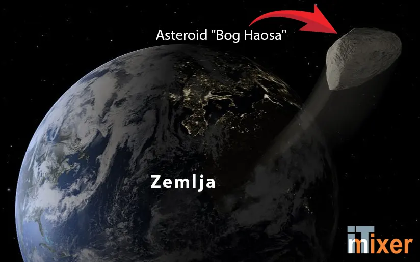 Asteroid "Bog Haosa": Novi izveštaji o vjerovatnoći sudara sa Zemljom