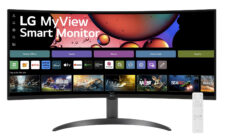 LG MyView smart monitor 34SR60QC