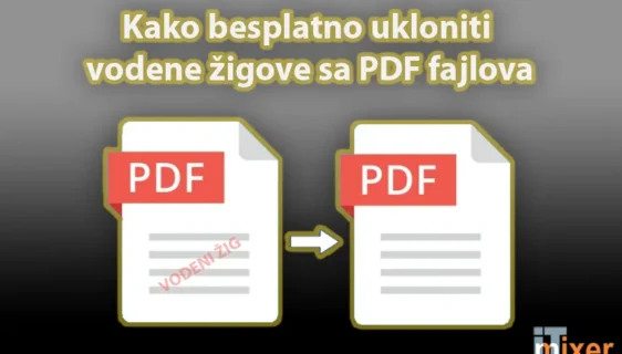 Kako besplatno ukloniti vodene žigove sa PDF fajlova