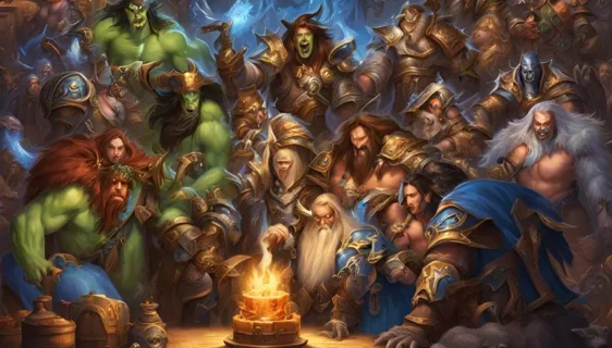 Warcraft rođendan (Foto: IT mixer, AI ilustracija)