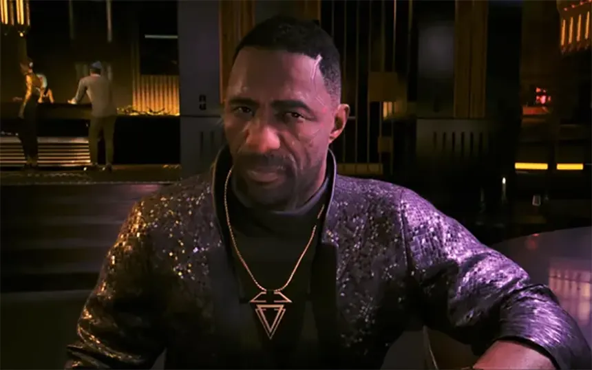 Idris Elba Cyberpunk