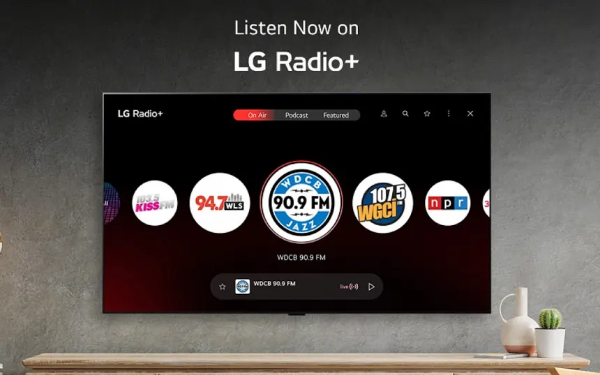 LG Radio+: Novi servis za strimovanje na pametnim televizorima