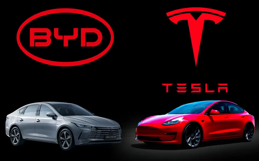 Tesla i BYD: Poređenje prodaje električnih vozila u 2024. – Ko je prednjačio na tržištu?