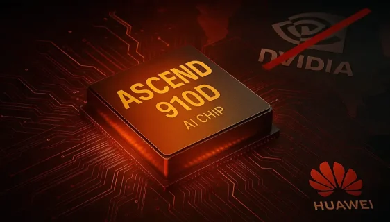 Huawei izaziva Nvidiju: Novi Ascend 910D AI čip uskoro u testiranju