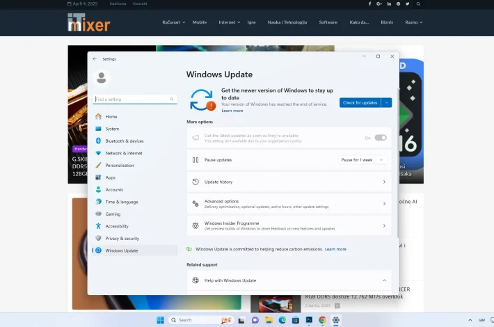 Windows 11 ažuriranje (Foto: IT mixer)